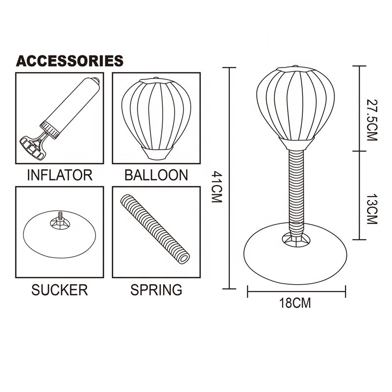 Boxing Set Manufacturer - Stress Release Punching Stand