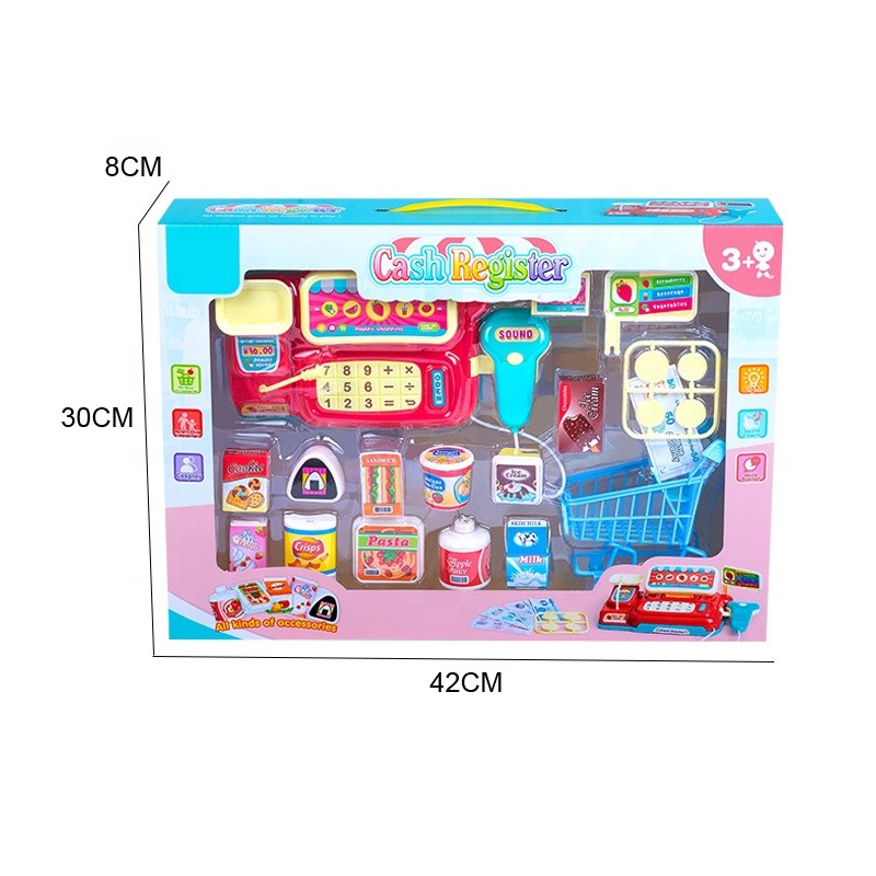 Supermarket Play Set Factory - Plastic Scanner Checkout