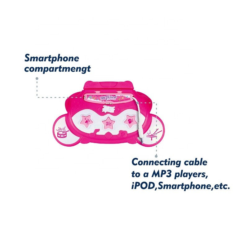 Musical Guitar Manufacturer - 4 String Light Up Plastic