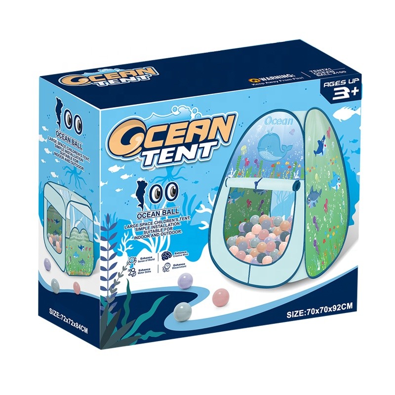 Play Tent Manufacturer - Dinosaur Castle Ocean Balls