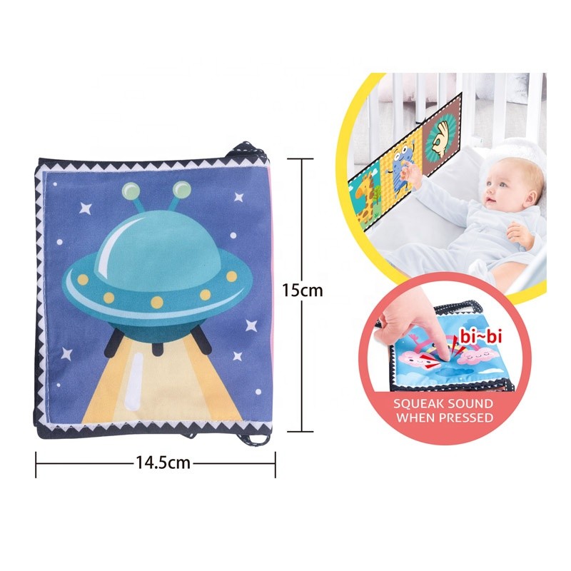 Baby Cloth Book Factory - Washable Colorful Fabric Sounds