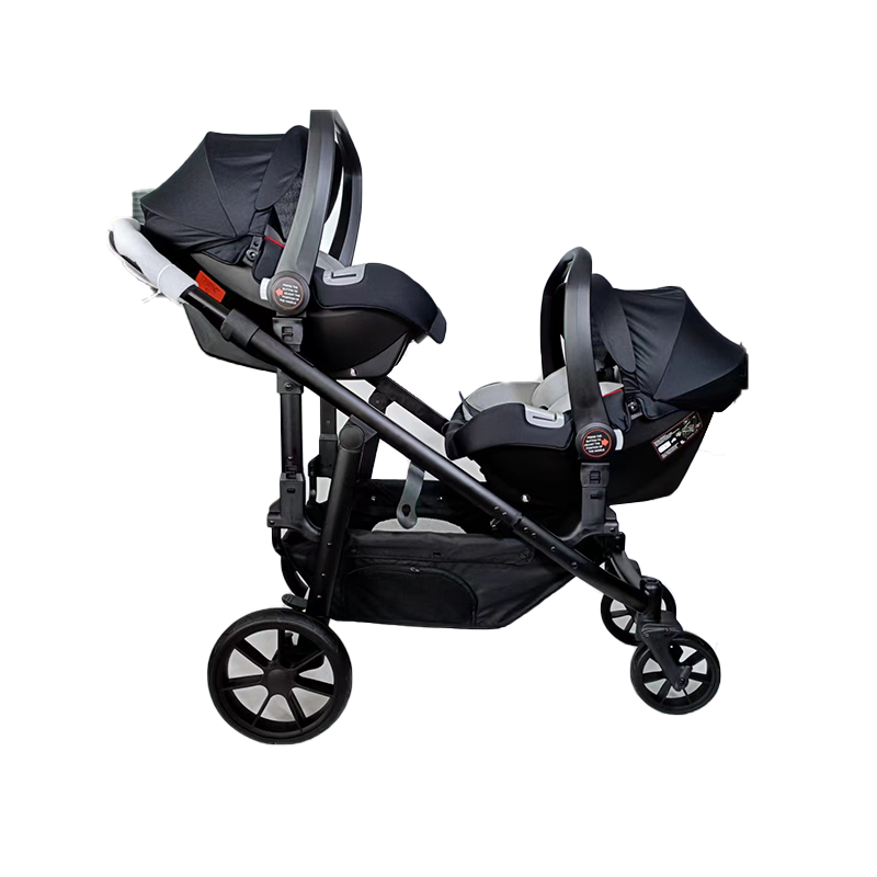 Twins Stroller Factory - Folding 2 Seats Lightweight Travel