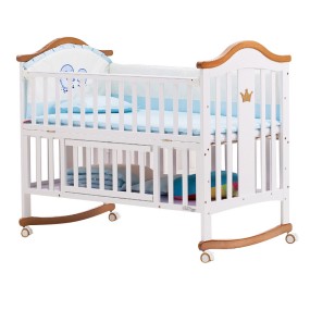 Plastic Cot Manufacturer - New 2021 Best Selling Rocker Wood