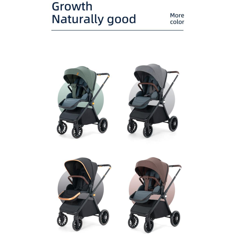 Lightweight Stroller Factory - Foldable 4 Wheel Safety Kids