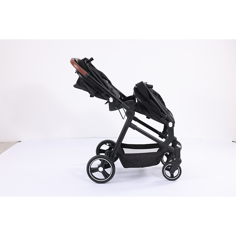 Twins Stroller Manufacturer - Two Seats With Car Seat Enlarged