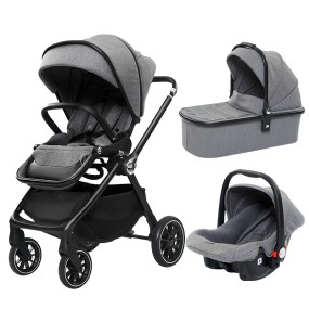 New Design Stroller Factory - 3 in 1 Set Reversible Car Seat