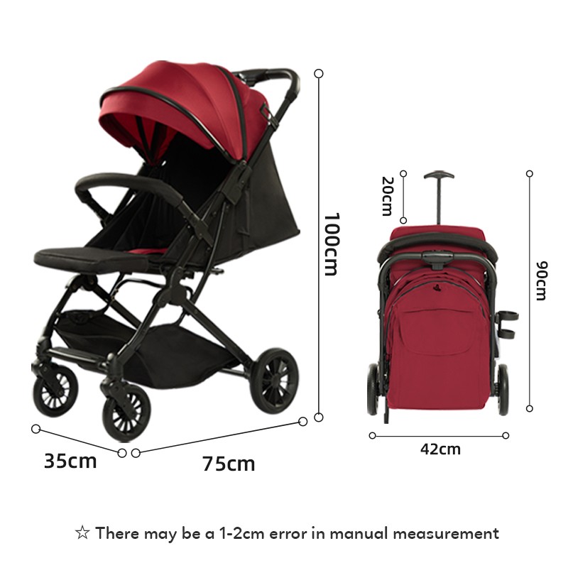 Compact Stroller Manufacturer - Automatic Fold Travel Baby Stroller
