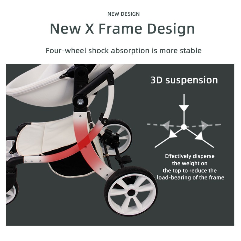 Alloy Stroller Manufacturer - High Quality Multi-Function Big Wheels