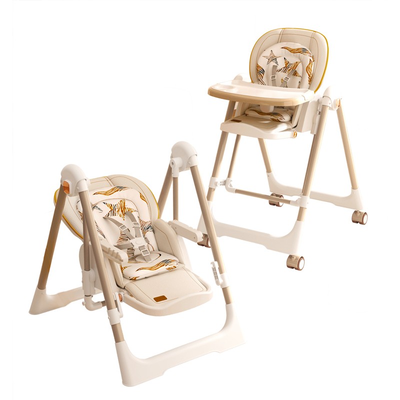 Baby Dining Chair Manufacturer - Customized Foldable Double-layer Tray