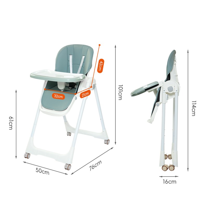 High Chair Factory - Portable Foldable Adjustable Legs