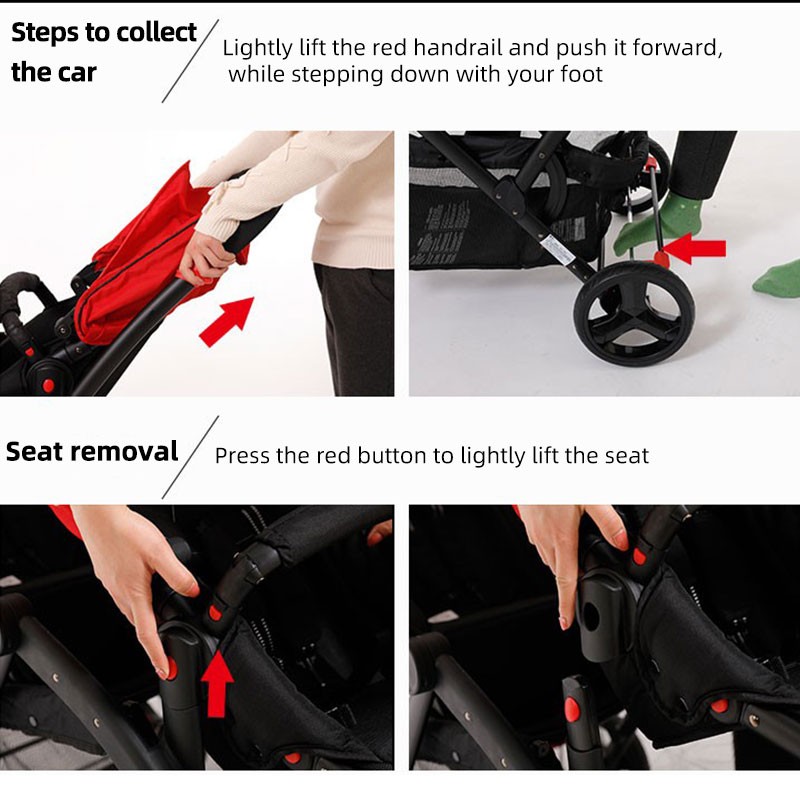 Baby Wagon Factory - OEM ODM Custom 2-in-1 With Canopy