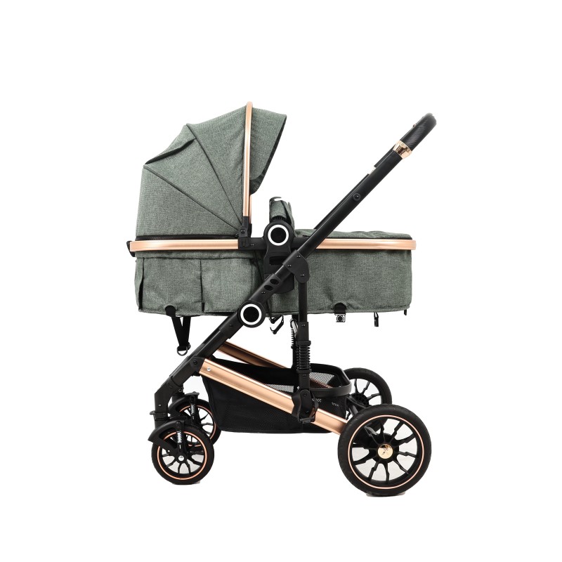 Aluminum Stroller Factory - High Quality 3 in 1 Big Wheels