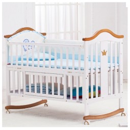 Newborn Cradle Factory - European Style Solid Wood Co Sleeper