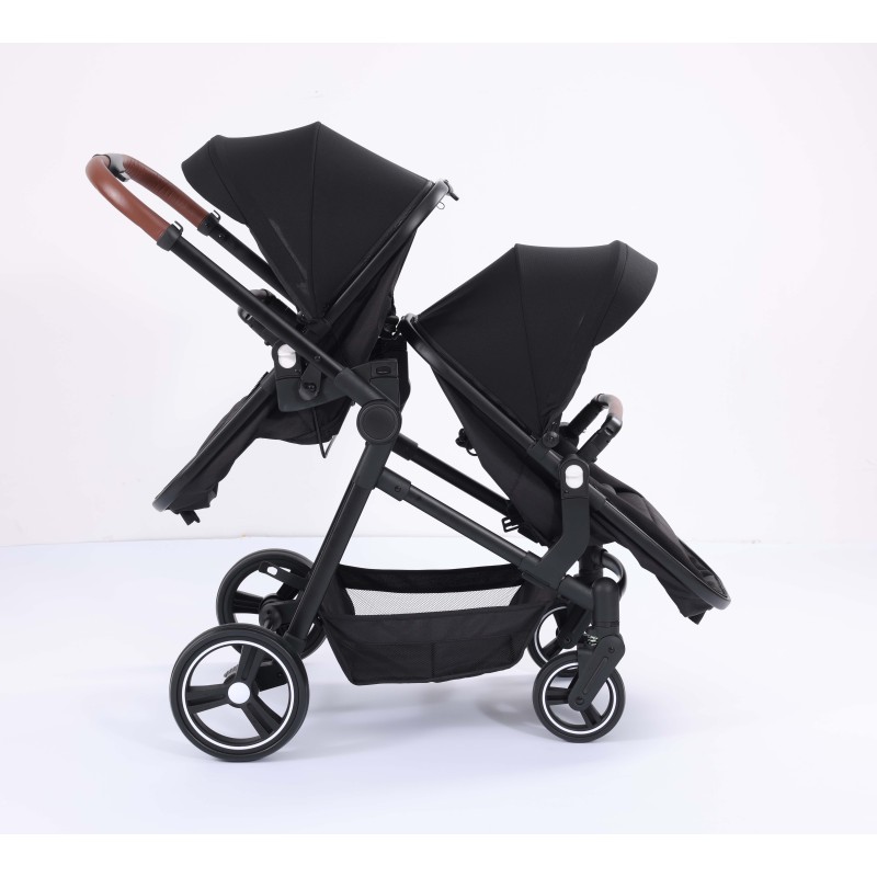 Compact Pram Factory - Aluminium Alloy Frame Detachable Twins