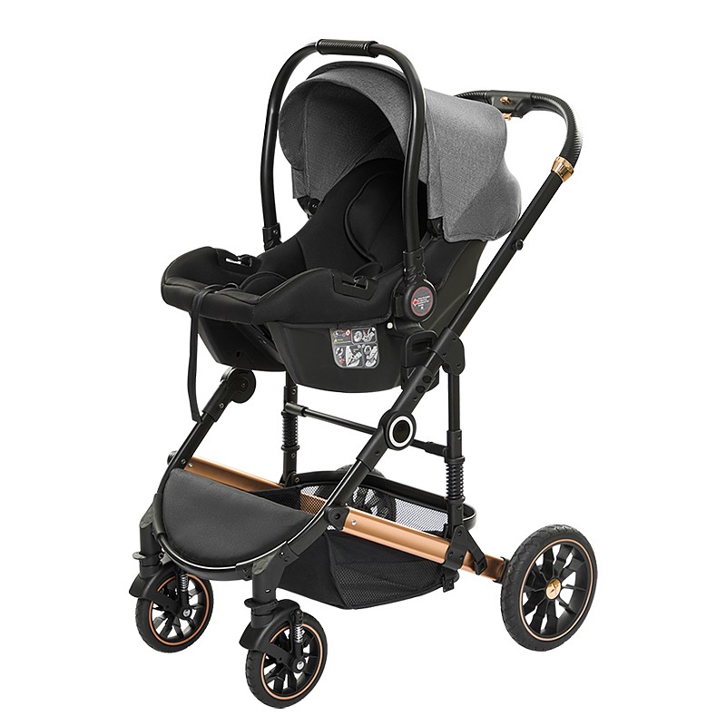 Baby Pram Factory - Classic 3 in 1 High Landscape Travel