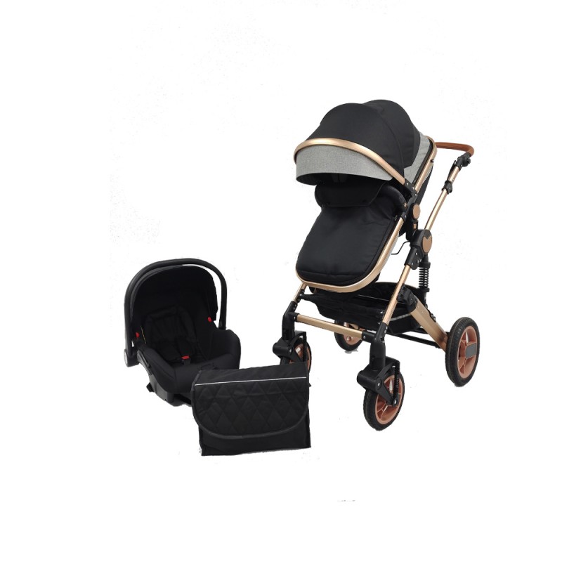 Combination Pram Factory - 3 in 1 With Car Seat Travel System