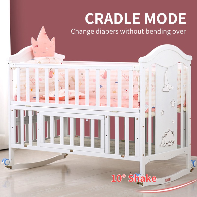 Elegant Cradle Factory - 2022 Designer Newborn Wood Cot