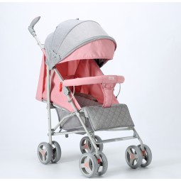 Lightweight Stroller Factory - Double Handles Folding Compact