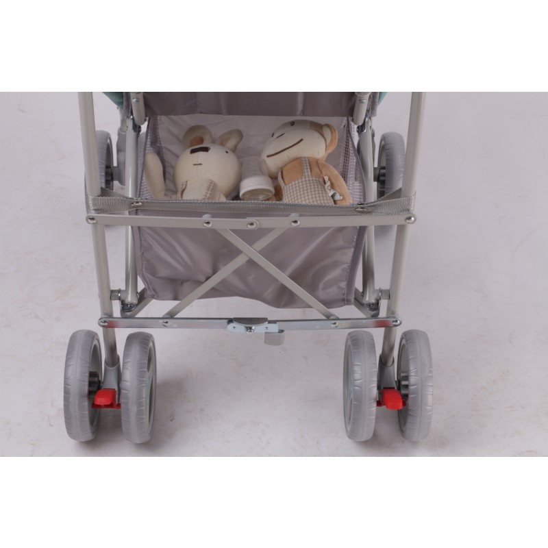 Lightweight Stroller Factory - Double Handles Folding Compact