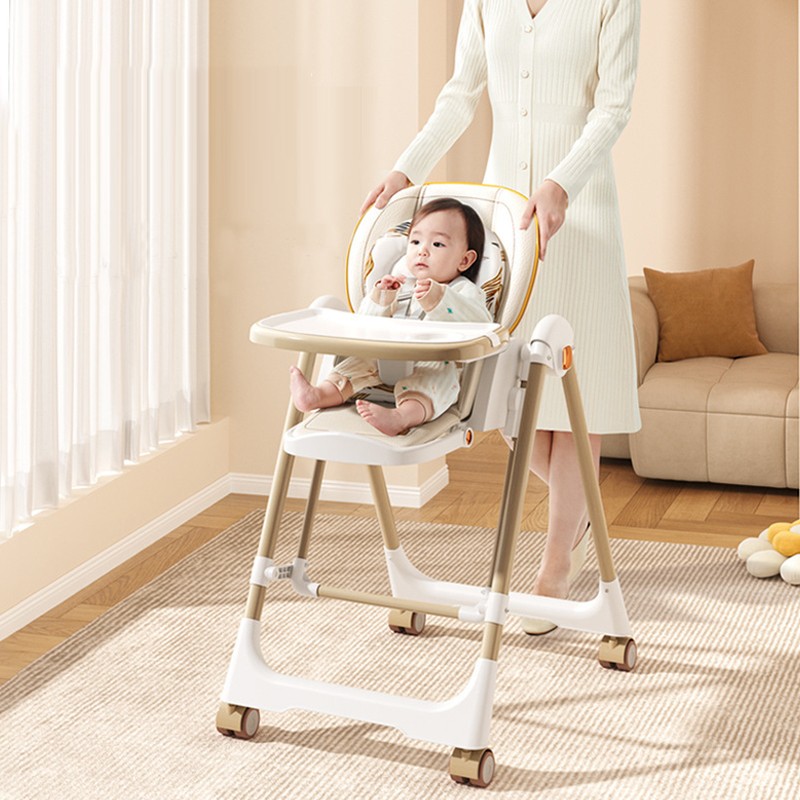 Adjustable High Chair Factory - 2 in 1 Baby Feeding Rocking