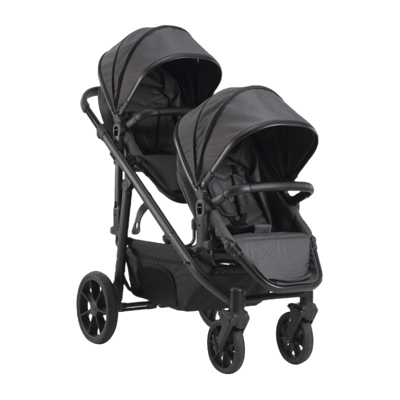 Twin Stroller Factory - Popular Two-Seat One-Hand Fold