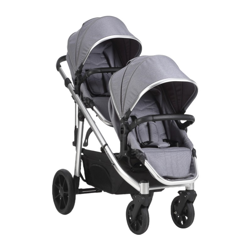 Twins Stroller Factory - Folding 2 Seats Lightweight Travel