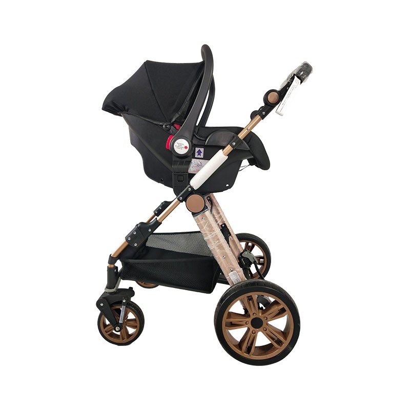 2-in-1 Travel System Factory - High Landscape Foldable Pram