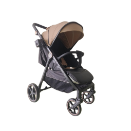 Fashionable Stroller Factory - PU Handles Detachable Front Handle