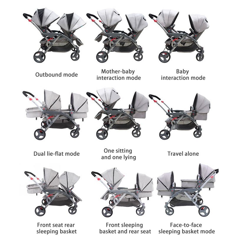 Baby Wagon Factory - OEM ODM Custom 2-in-1 With Canopy
