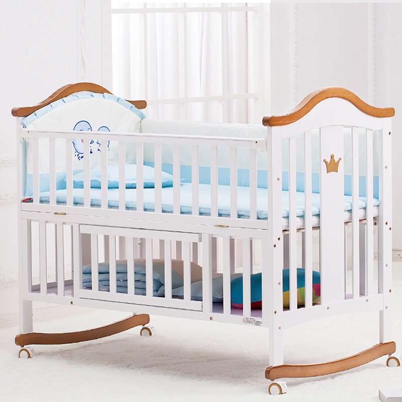 Designer Crib Factory - American Extendable Wood Baby Nest