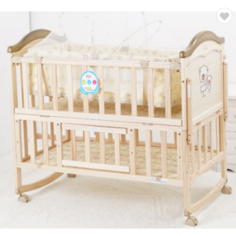 Plastic Cot Manufacturer - New 2021 Best Selling Rocker Wood
