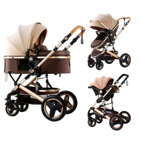 Baby Stroller Set Manufacturer - 3 in 1 Luxury EN 1888 Pram