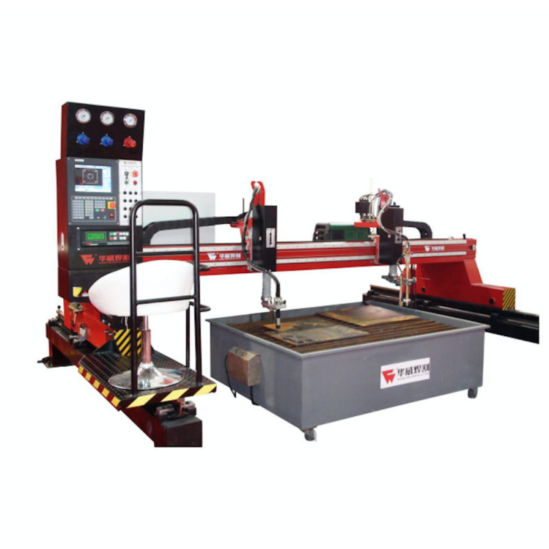 CNC Flame Cutter Factory - HNC-4000H Plasma Cutting Machine