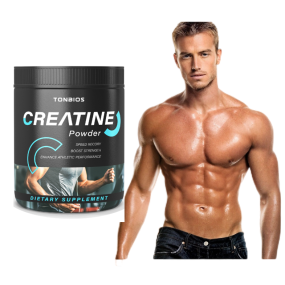 Private Label Gym Supplements Creatine Monohydrate Pre Workout Creatine Monohydrate Energy Booster  Muscle Building Powder