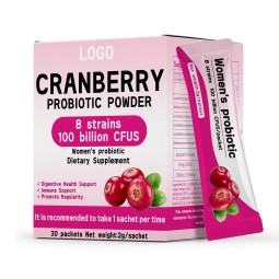Tonbios Custom Probiotics Supplement Vaginal Probiotics Powder Women's Health Cranberry Uro Vaginal Probiotics for Women