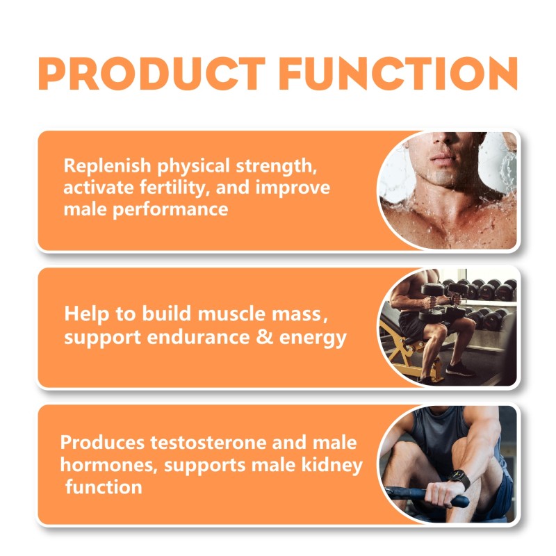 TONBIOS Maca Supplements for Men Oyster Maca Liquid Drops Male Tiredness Kidney and Fertility Support Tongkat Ali Supplement