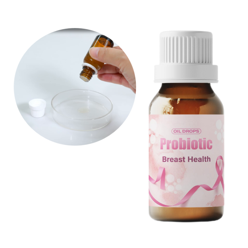 OEM ODM Fermented Lactobacillus Mucus Probiotic Oil Drops for Breast Comfortable Support for Women
