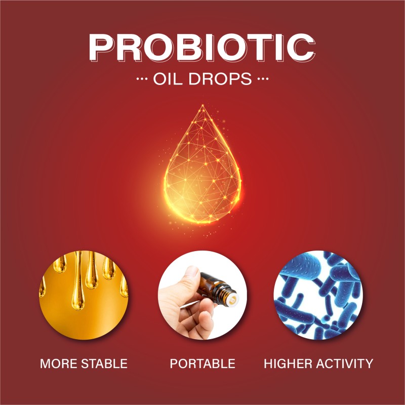 OEM Healthcare Probiotic Drop Customized Probiotics Oral Drop for Support Gut Health