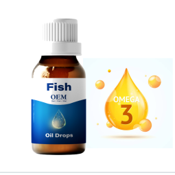 Factory Supply Nature Made Improve Immunity Memory and Sleep Private Label Fish Oil Liquid Drop