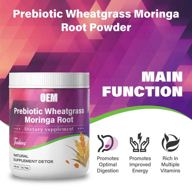 OEM Super Greens Powder Supplement Convenient Daily Nutrition 30 Days Supply Greens Powder Strengthen Digestion Powder