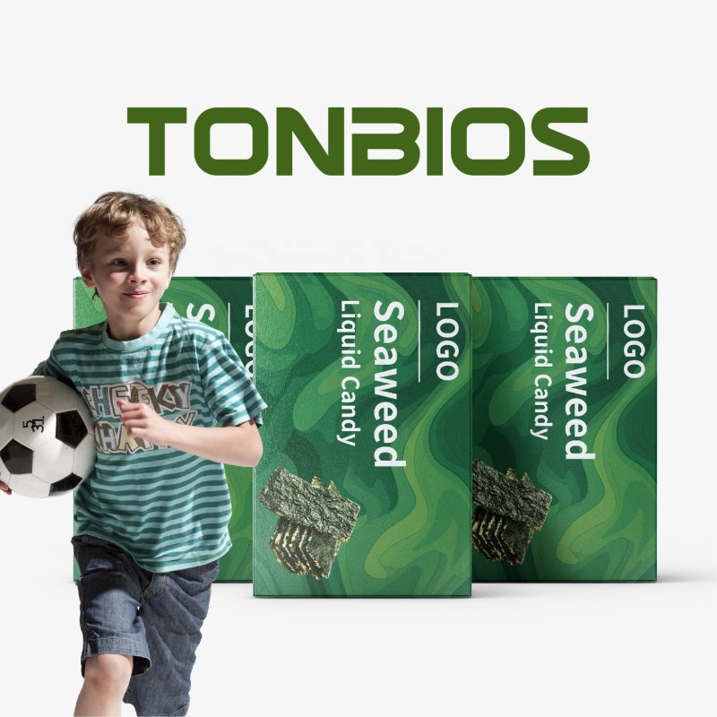 Seaweed Liquid Gel Sea Moss Gummies Burdock Root Vitamin C Sea Moss Gel Immune Support Kids Supplement Liquid Candy