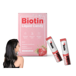 Personal Label Beauty Hair Skin Nails Biotin Liquid Gummy Whitening Skin Complex Vitamin Vegan Gummies for Hair Loss Supplement