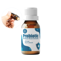 Factory OEM Enhancement Immunity System Support Probiotic Supplement Organic Liquid Probiotics Drops for Infants and Children