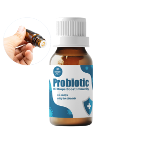Factory OEM Enhancement Immunity System Support Probiotic Supplement Organic Liquid Probiotics Drops for Infants and Children