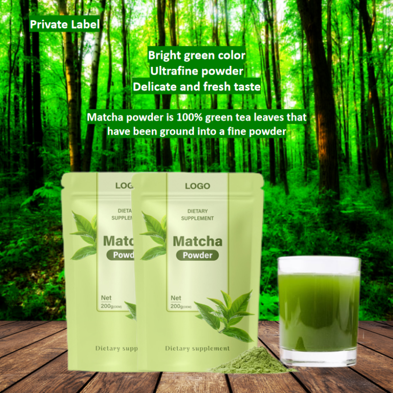 OEM/ODM Private Label Organic Pure Superfood Premium Matcha Meal Replacement Powder Human Growth Healthcare Supplements