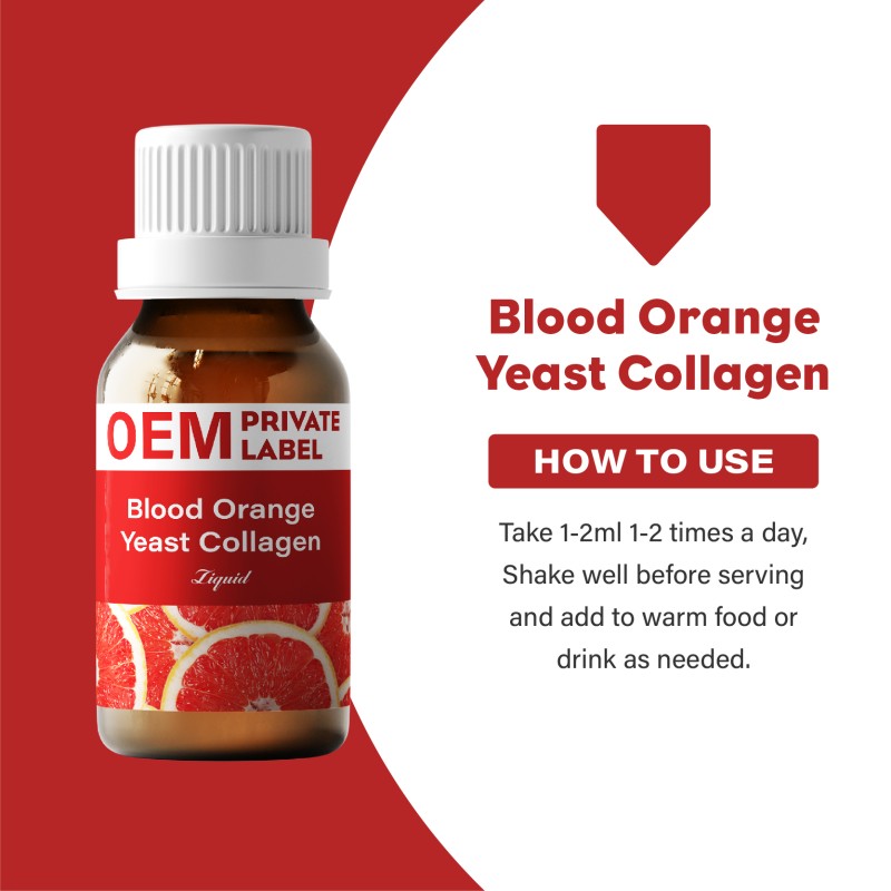 Supplement Beauty Skin Liquid Drop Collagen Pour Peau Et Vitamine c Liquide