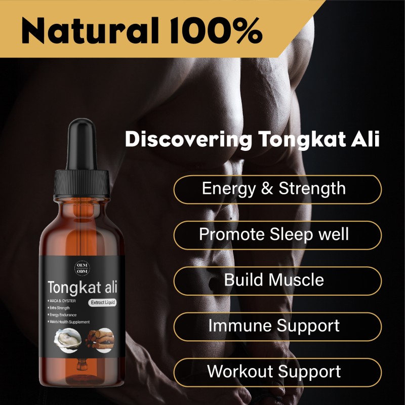 OEM Male Healthcare Oyster Maca Extract Oral Liquid Improve Endurance Anti Tiredness Men Oyster Maca Oral Liquid Drop