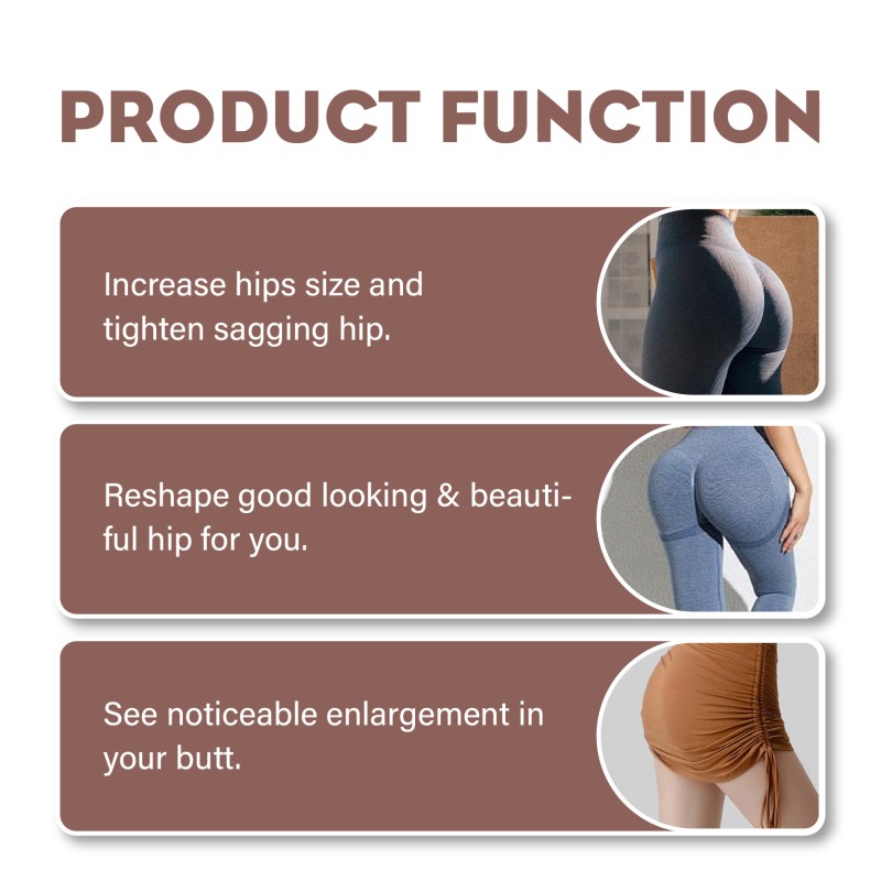 Factory Sale Private Label Maca Kudzu Fenugreek Liquid Drops Herbal Supplements for Butt Lifter Hip Enlargement
