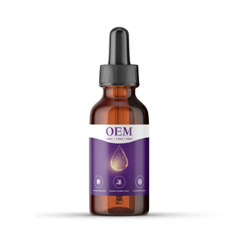 Wholesale OEM Liquid Probiotic Oil Drops for Improves Gut Health Supplement