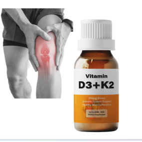 Best Quality OEM ODM Support Vitamin D3+K2 Oil Drops Bone and Immune Health Vitamin Supplement Oil Drops
